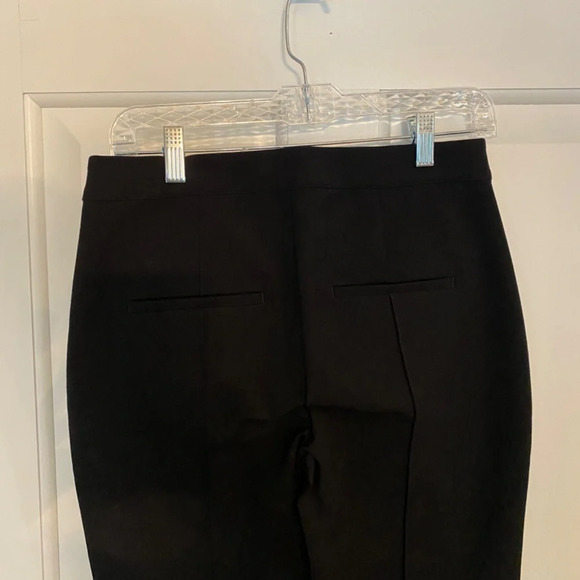 New! Vince Crop Flare Pants Solid Black nwt 33830 - Picture 8 of 16